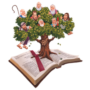 Clubhouse Magazine Family Tree Illustration
