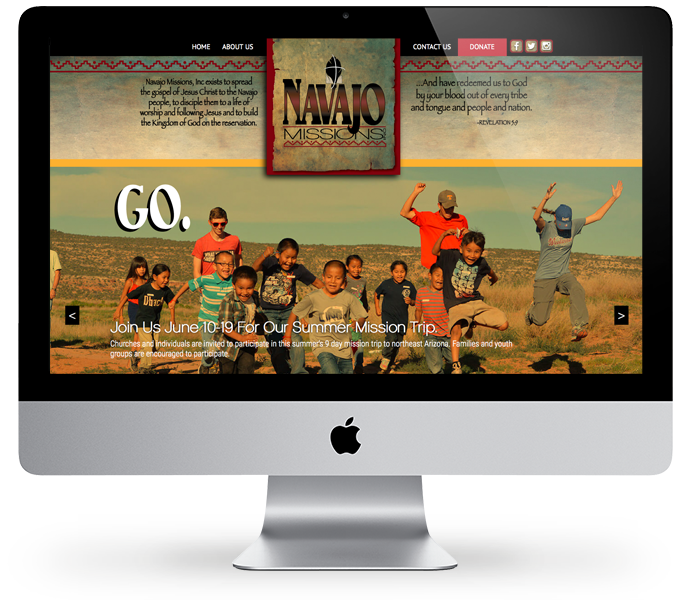 Navajo Missions website