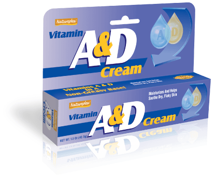 Vitamin A and D Cream Box