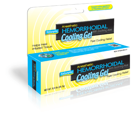 Hemorrhoidal Cooling Gel Box
