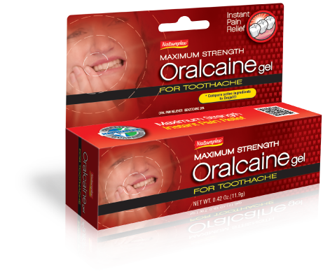 Maximum Strength Oralcaine Gel Box